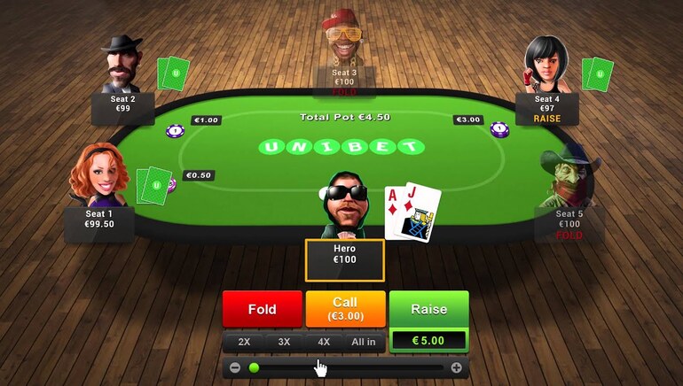 Unibet.ee pokker ekraanipilt 1